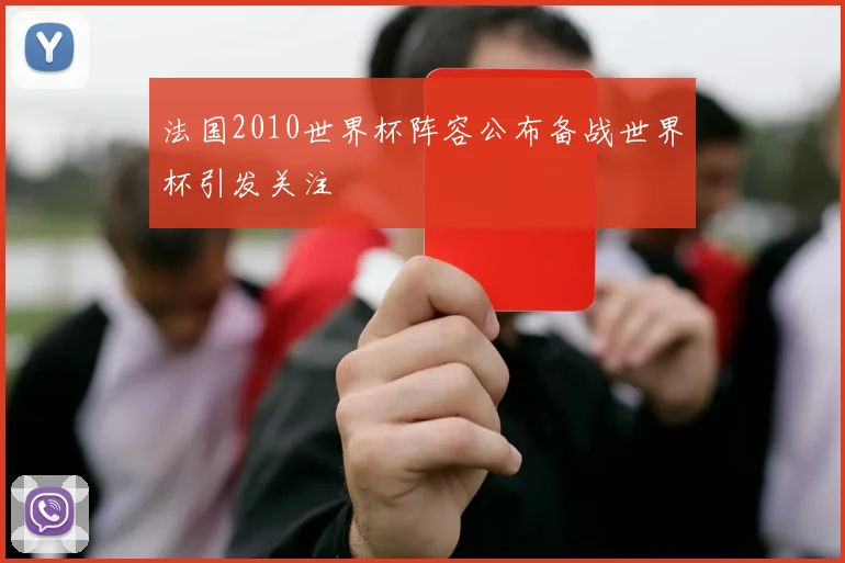 法国2010世界杯阵容公布备战世界杯引发关注