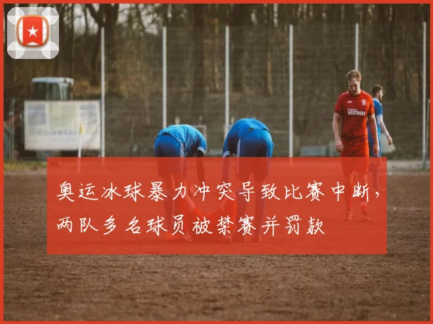 奥运冰球暴力冲突导致比赛中断，两队多名球员被禁赛并罚款